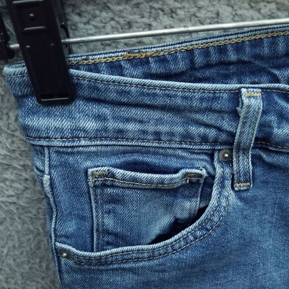 Levi Strauss Co. Women's 26 High Rise 721 Blue Skinny Jeans 26.5" 25.25" 9.5" - Picture 3 of 14